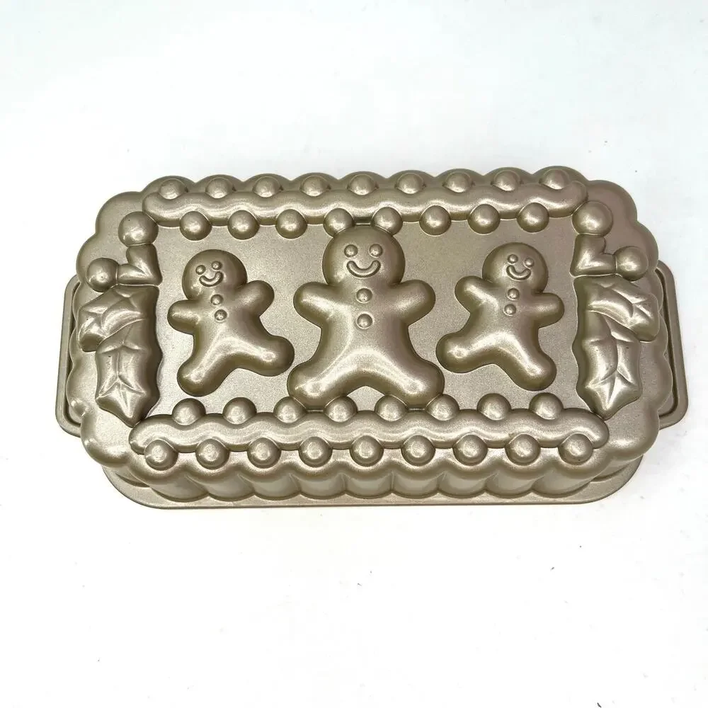 Nordic Ware Gingerbread Loaf Pan 1 Pound Nonstick Cast Aluminum USA